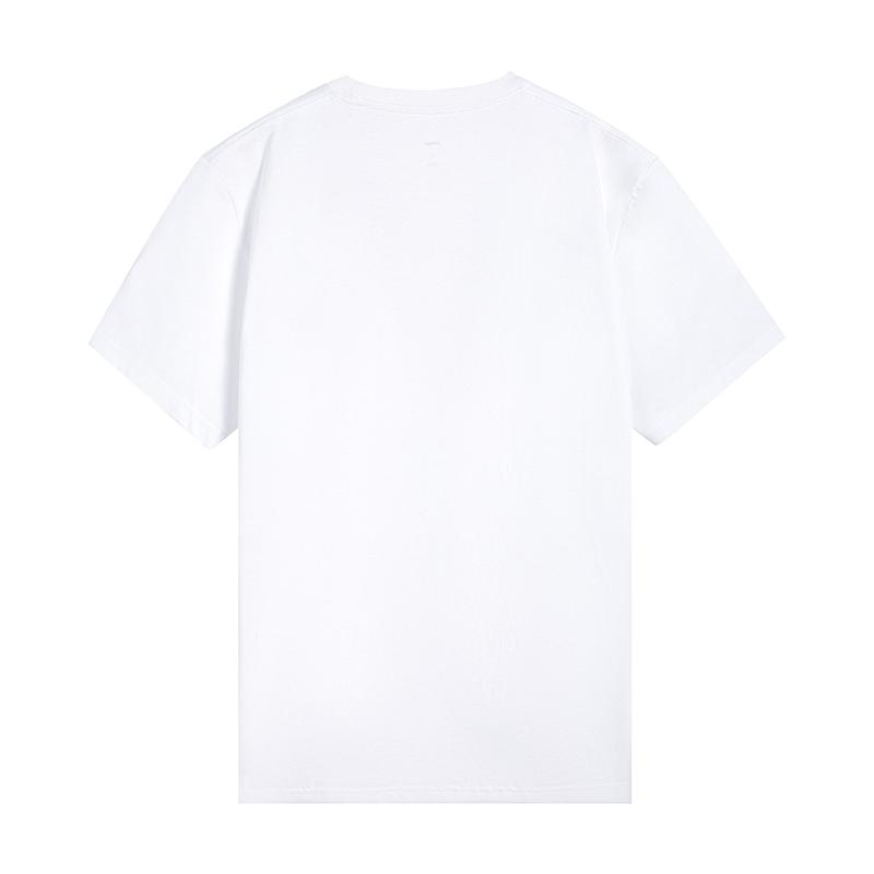 Li Ning T Shirt Unisex Standard White AHSW873-2