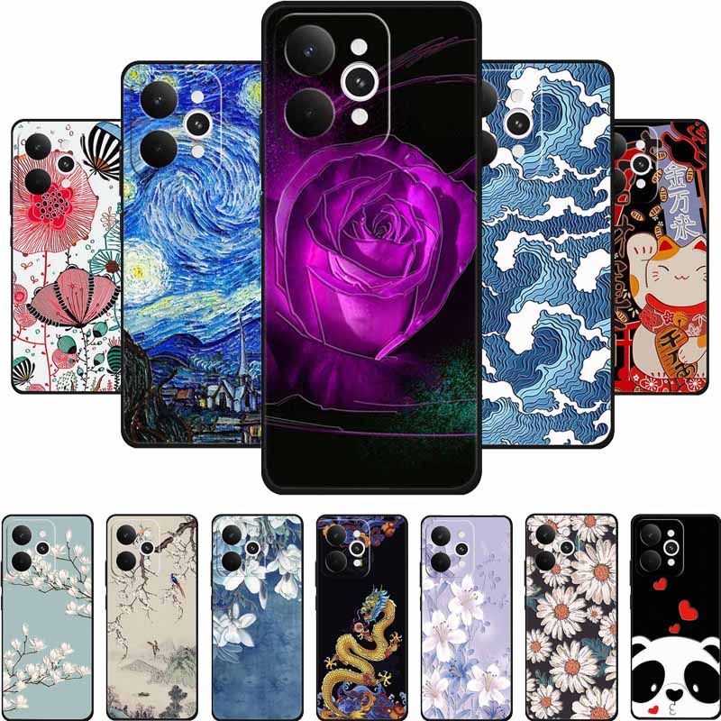 3D Emboss Case For Realme 15 Pro Phone Case Realme15 Pro Flowers Silicone Soft Coque Funda For Realme 15 Pro Back Cover Case Bag