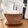 Light Luxury Paper Towel Cover Soft Car Tissue Storage Bag Modern Tissue Bag  Living Room