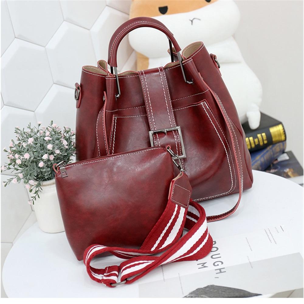Fashionable Three-piece Mother-in-law Bag Single Shoulder Crossbody Handbag