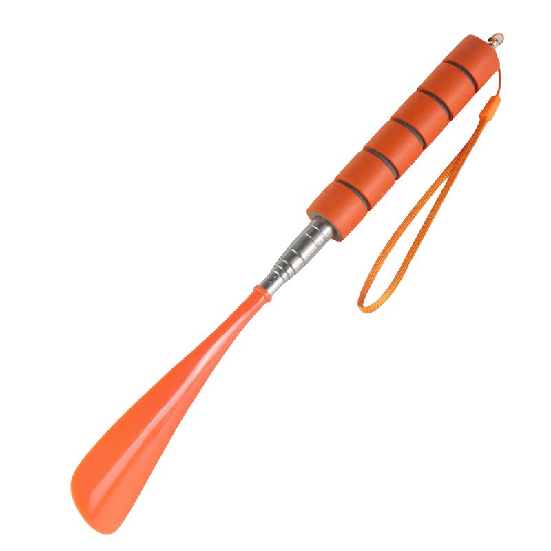 Shoehorn Long Handle 29cm-70cm Telescoping Metal Portable Long Handle Shoes Horn Assist In Shoe Lifting for Men Women Kids Shoes