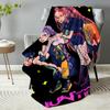 K pop Demon Hunters Blankets Warm Flannel Throw Blanket Winter Girls Boys Living Room Couch Chair Sofa Bed Funny Home Decor