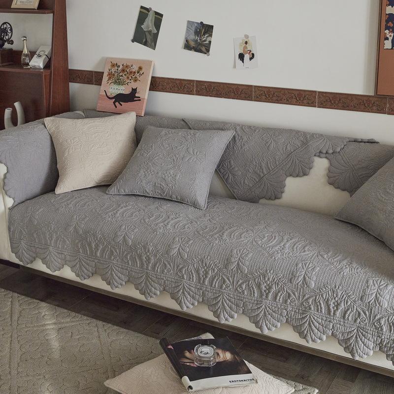 French Retro Sofa Cushion, Seat Cushion, Backrest Towel, Non-Slip Sofa Cover Towel, Universal Seat Cushion Manufacturer