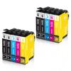 Compatible for Epson 16 16XL Multipack Ink Cartridges for Epson Workforce WF-2650 WF-2750 WF-2660 WF-2530 WF-2540 WF-2520