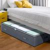Foldable Underbed Bags -  Blankets Clothes Comforters Storage Bag Breathable Zippered Organizer for Bedroom