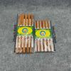 10 Pairs of Coconut Wood Home Chopsticks Natural Pattern Chopsticks  Dinner Parties Daily Family Use Chopsticks Feel Comfortable 19/25cm Length