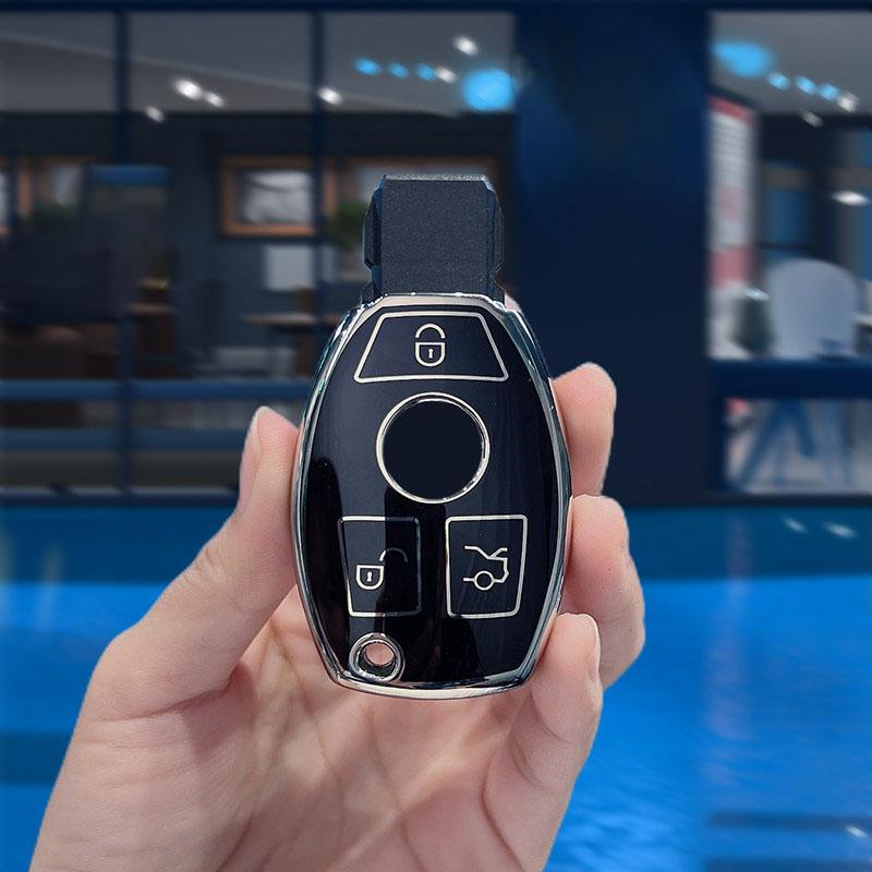 Shell Fob Fashion Tpu Car Key Case Cover For Mercedes Benz A B C E Class Gls Gla Glk Glc Cls Cla Amg W204 W205 W212 W463 W176