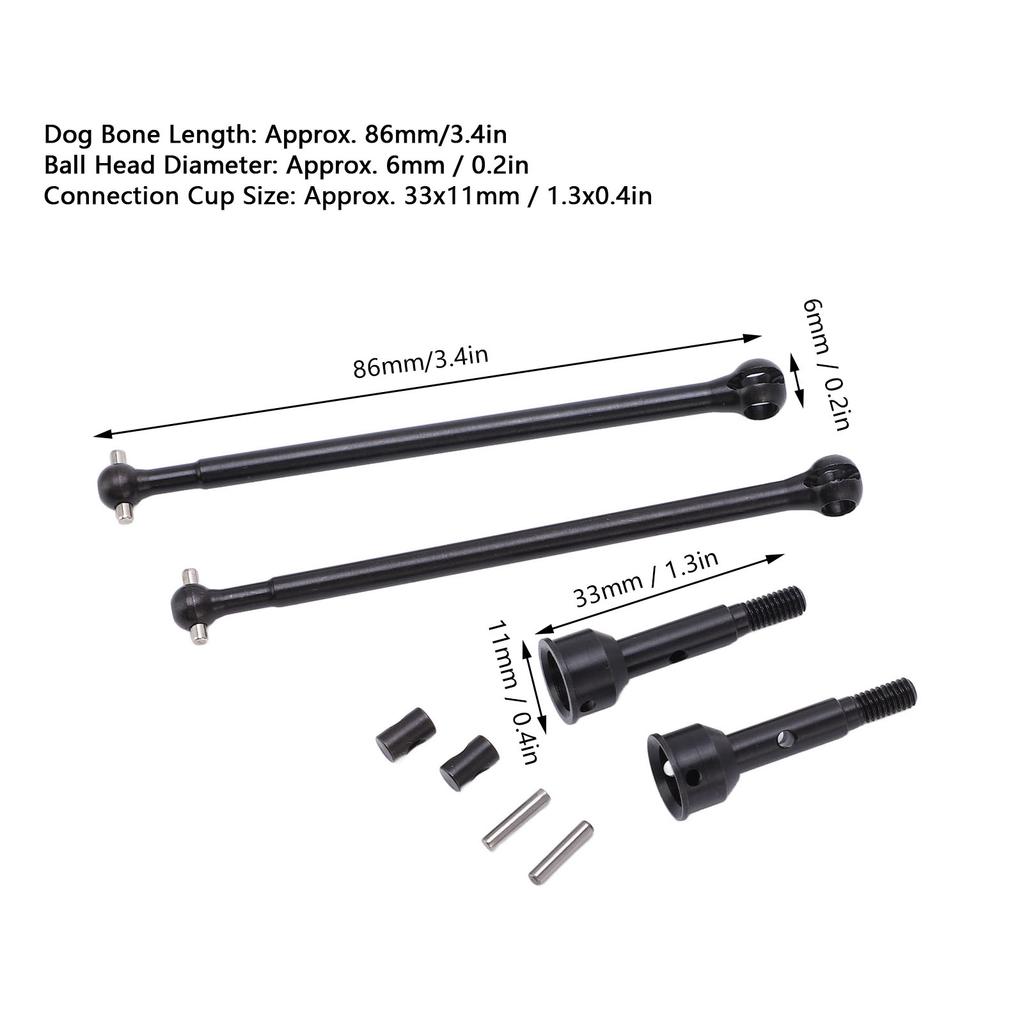 Steel Driving Gear Connecting Cup For ZD Racing 10423 10421?S 1/10 RC Off Road Car