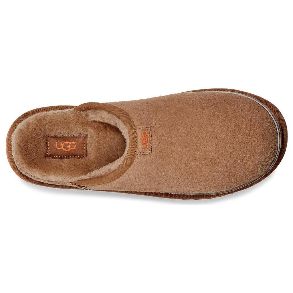 UGG Soft Comfortable Warm Closed Toe Slippers Men Slippers Brown 1144100-COGS
