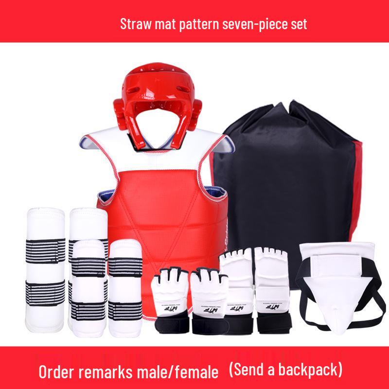 

Универсальный комплект защитной экипировки для тхэквондо - Длинный и утолщенный, 4-8 шт., для соревнований и тренировок L (150-160 cm) Male