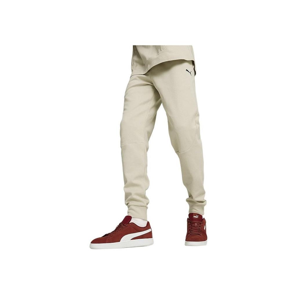 Puma Casual Versatile Breathable Knitted Sports Pants Men Bottoms Gray 684197-68