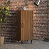 817407 vidaXL Buffet Brown Oak 34.5x34x90 Cm Engineered Wood