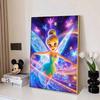 5D DIY Diamond Art Painting Kits for Adults, Dancing Elf Full Round Crystal Diamond Kits for Beginner for Home Wall Decorate