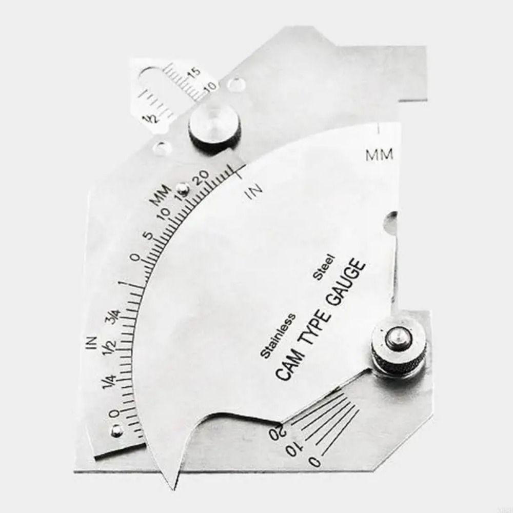 Adjustable Cam Type Weld Inspection Ruler Accurate Welding Measuring Tool  Weld Inspection