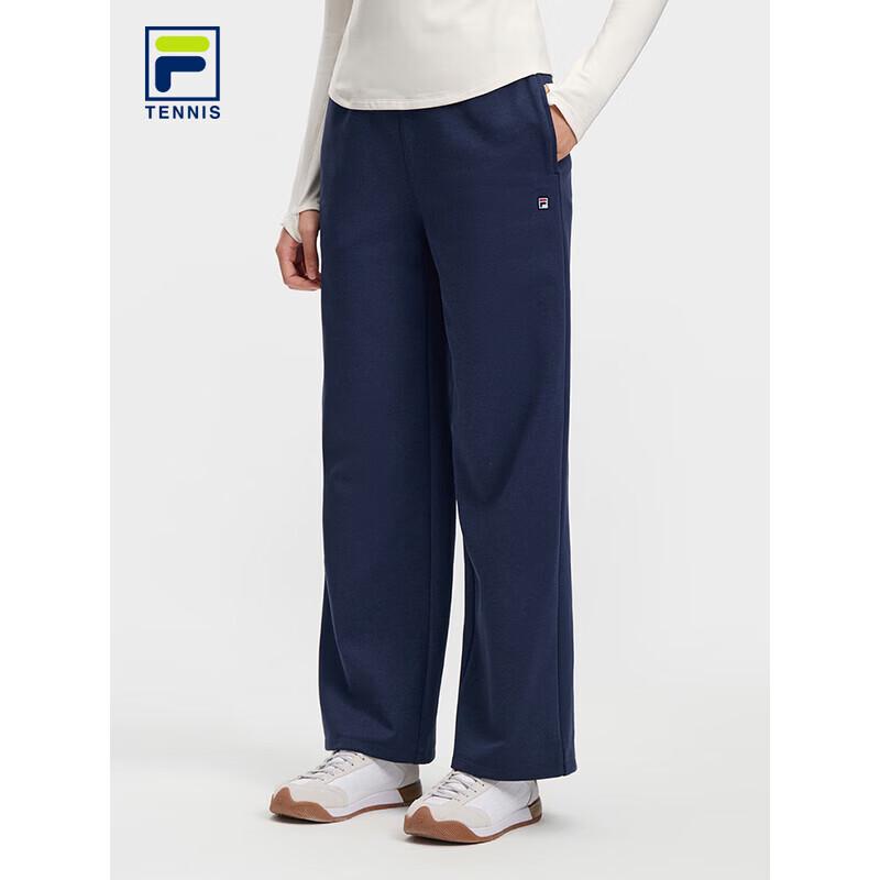 

FILA Women s Fleece-Lined Straight-Leg Knit Tennis Pants XL