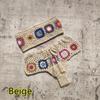 Handmade Crochet Small Square Bikini Set Swimsuit