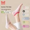 MaoRen Women's Non-Slip Invisible Boat Socks (6 Pairs)