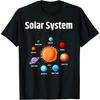 Solar System Planets Milky Way STEM Kids Boys Girls Toddlers T-Shirt