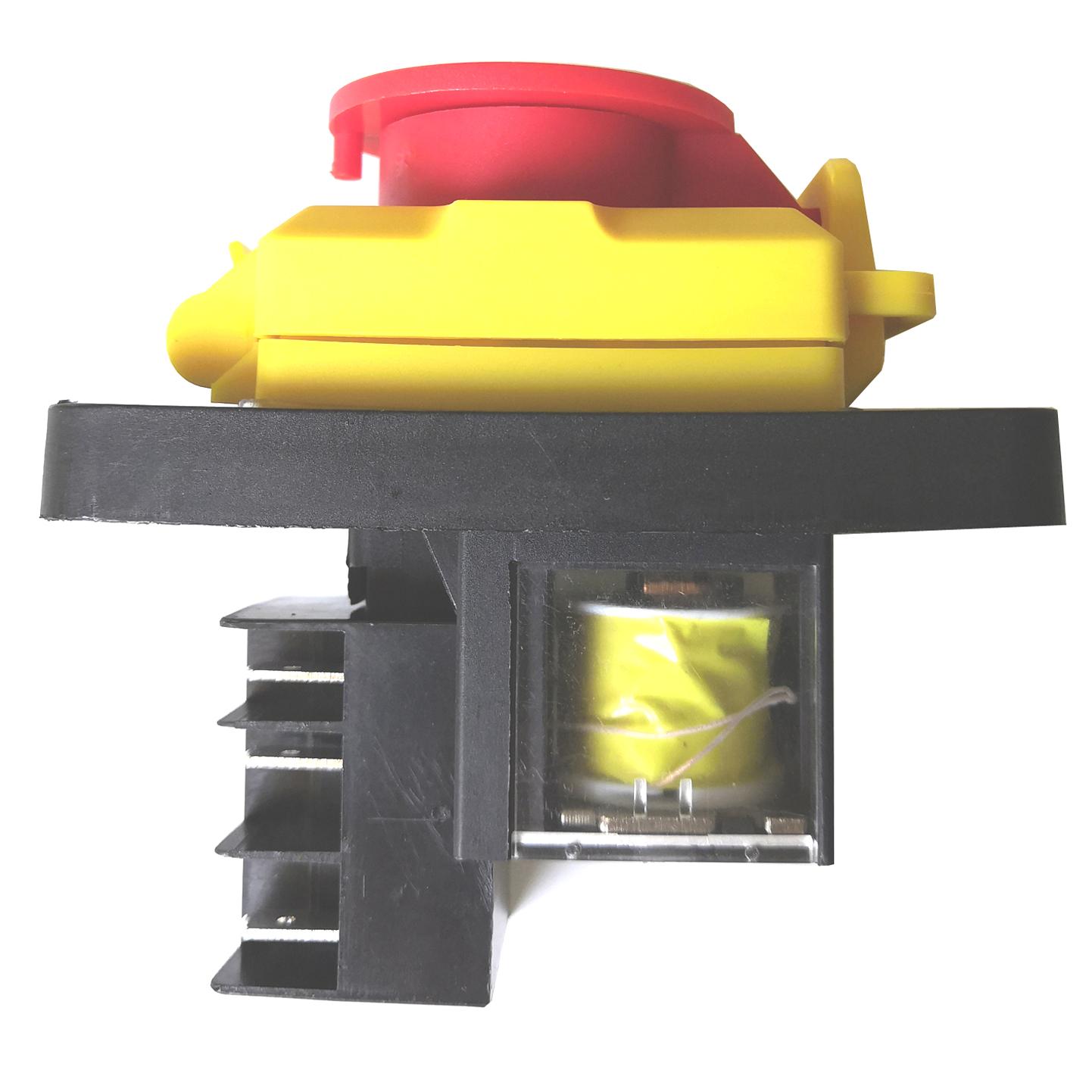 

KEDU KJD12 KJD12-14 Водонепроникний Електромагнітний Кнопковий Перемикач Кнопковий Перемикач для Дриля KJD12-14 6Pins жовтий