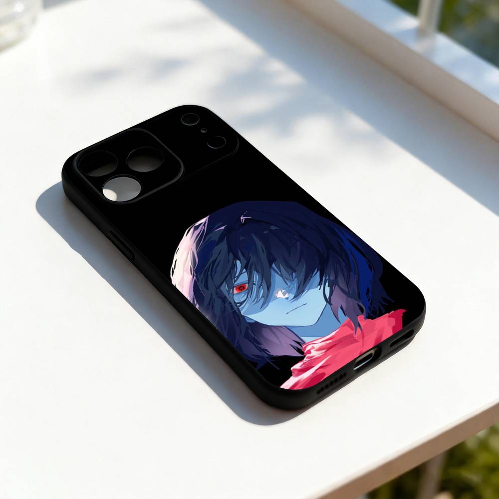 D-Deltarune Kris Spiel Coole Handyhülle Silikon Schwarz Weich Für iPhone 17,16,15,14,13,12,11,Pro,Max,Plus,E,SE4,Air,Mini