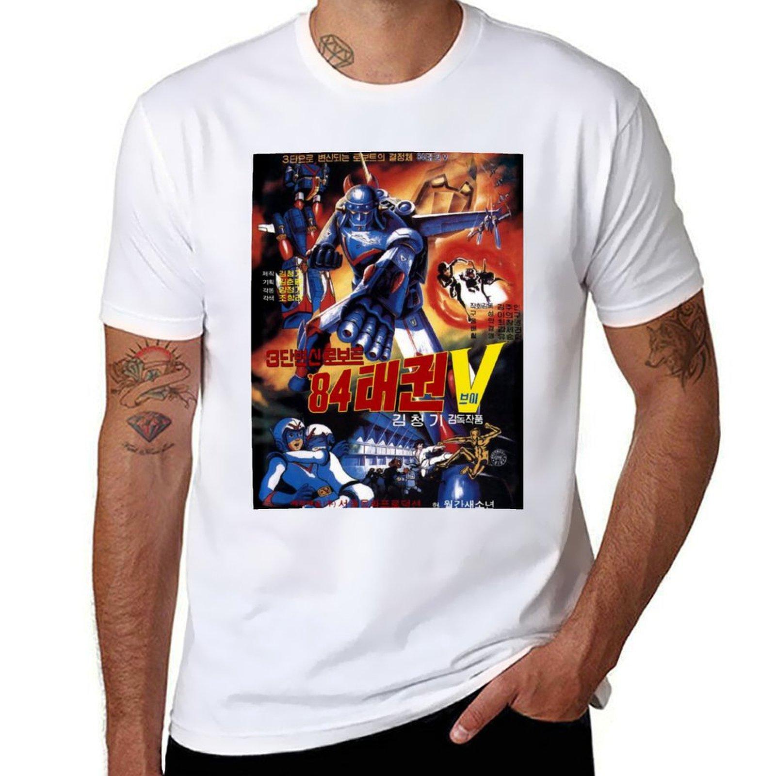

84 Taekwon V T-Shirt cheap stuff anime stuff outfits for men 6XL