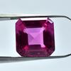Natural Pink Sapphire Loose Gemstone Square Cut 13.65 Ct September Birthstone for Gem Collections