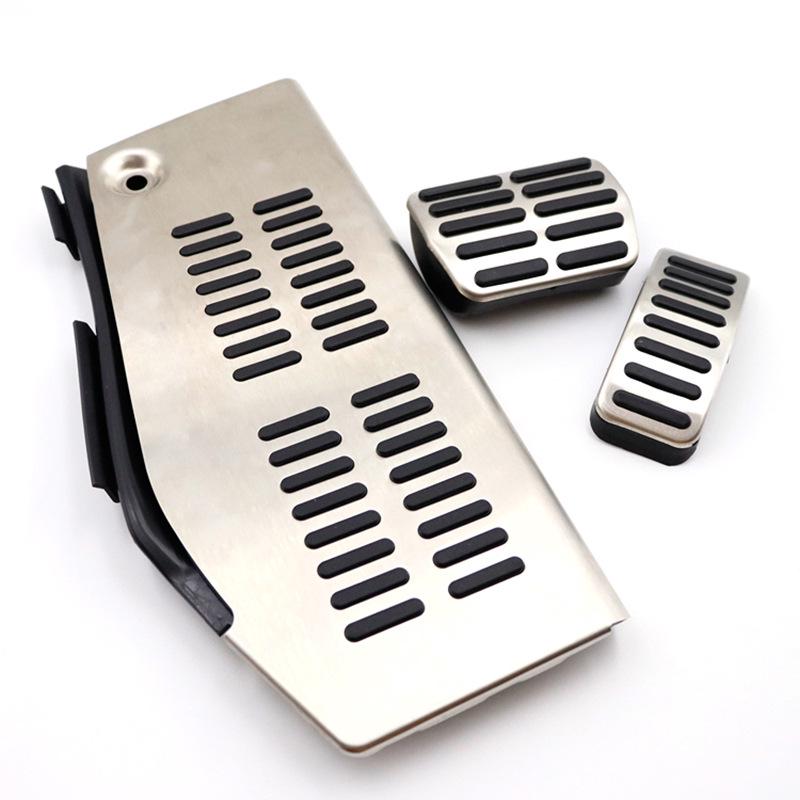 Non-Slip Pedal Covers for Volkswagen POLO: Decorative Accelerator, Brake, and Rest Pad Accessories