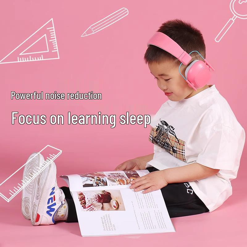 Child's Soundproof Earmuffs: Noise-Reducing Sleep & Travel Headphones