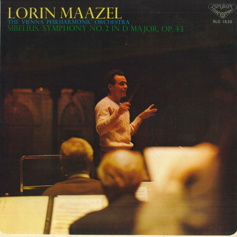 

LP Record LORIN MAAZEL, VIENNA PHILHARMONIC O - Sibelius: Symphony No. 2 in D major SLC1838 LONDON Japan Classical Used