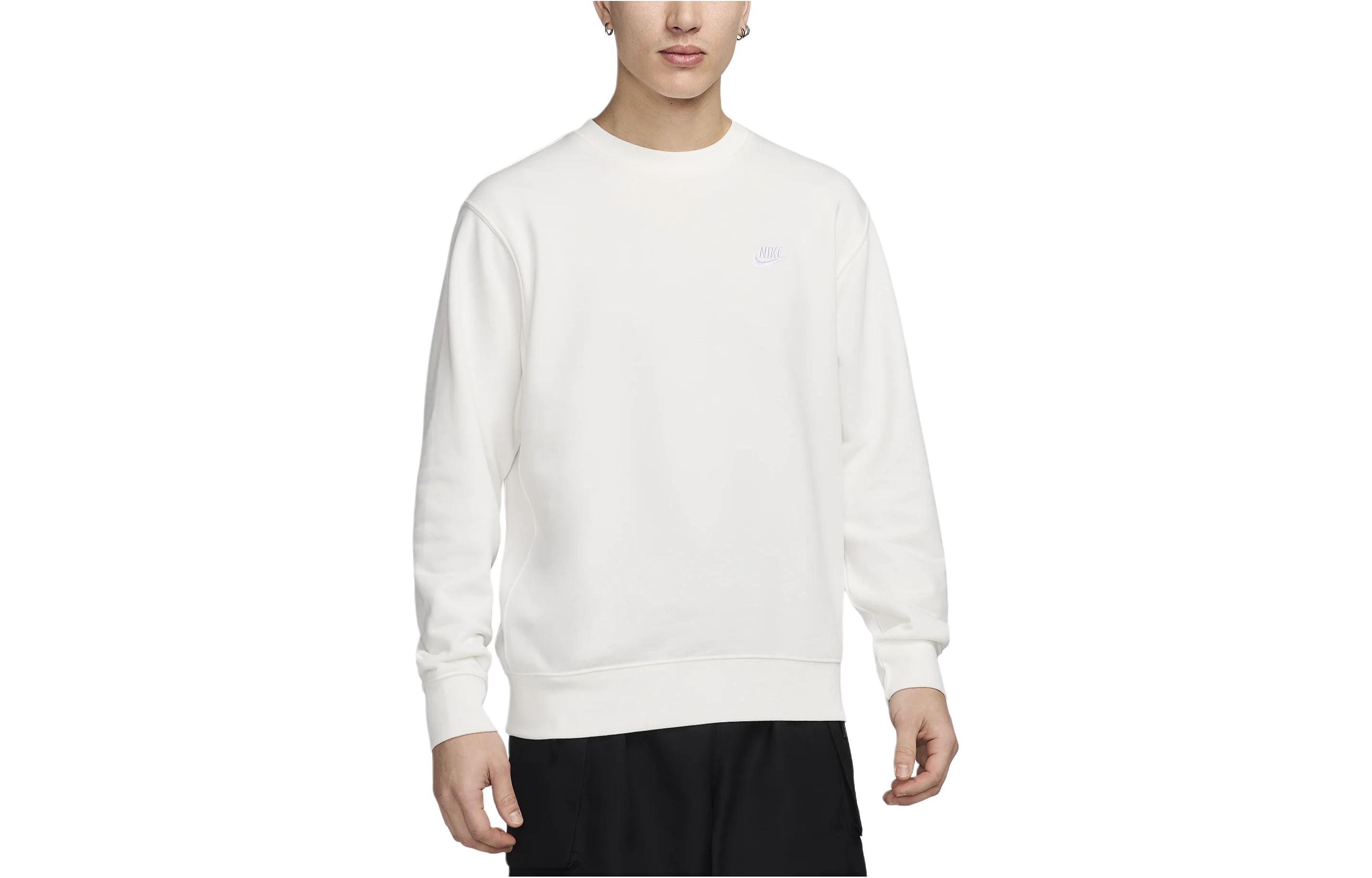 Nike Sportswear Club Sweatshirt Men s White BV2667-133 XXL