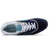 New Balance Nb 997H Comfortable Exquisite Leather Cushioning Breathable Low Top Marathon Running Shoes Unisex Sneaker Neon-Water-Blue CM997HCT