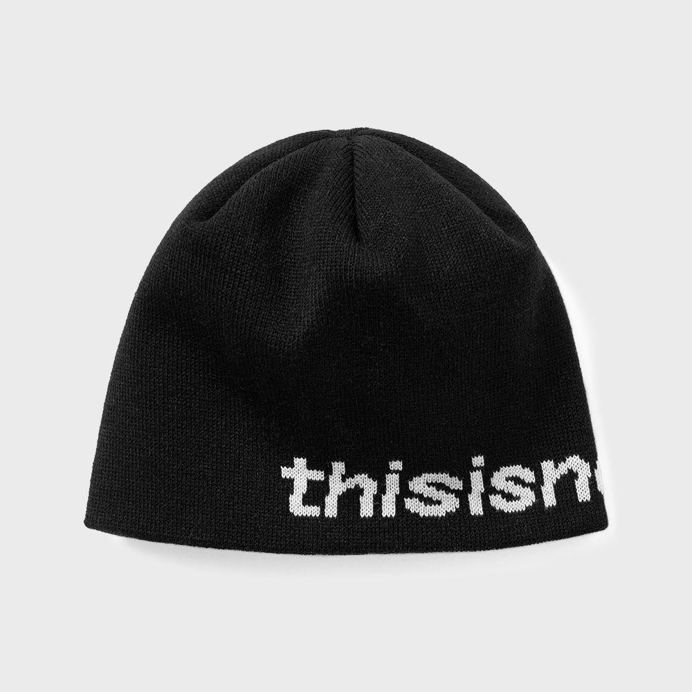 Эта шапка-бини ThIs Is Never That Sp Logo без отворота, черная OS