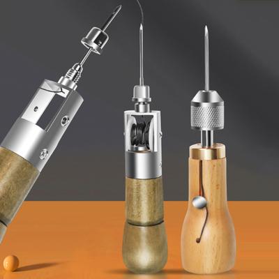Leather Sewing Machine Stitching Awl Thread Kit Hand Speedy Stitcher DIY Craft Working Tools Set Shoemaker Canvas Repair Tools