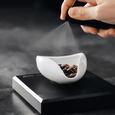 Kaffebönsprayflaska Bärbar luftfuktare pulver Antifluga och statisk elektricitet Minispruta Espressokvarn Tillbehör