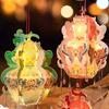 Chinese Style Handheld Gourd Lantern PVC LED Lantern Toys  Mid-Autumn Festival