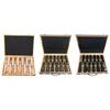 12 Piece Woodworking Carving Knife Set Chrome Vanadium Steel Chisels with Storage Box for DIY Art and Craft