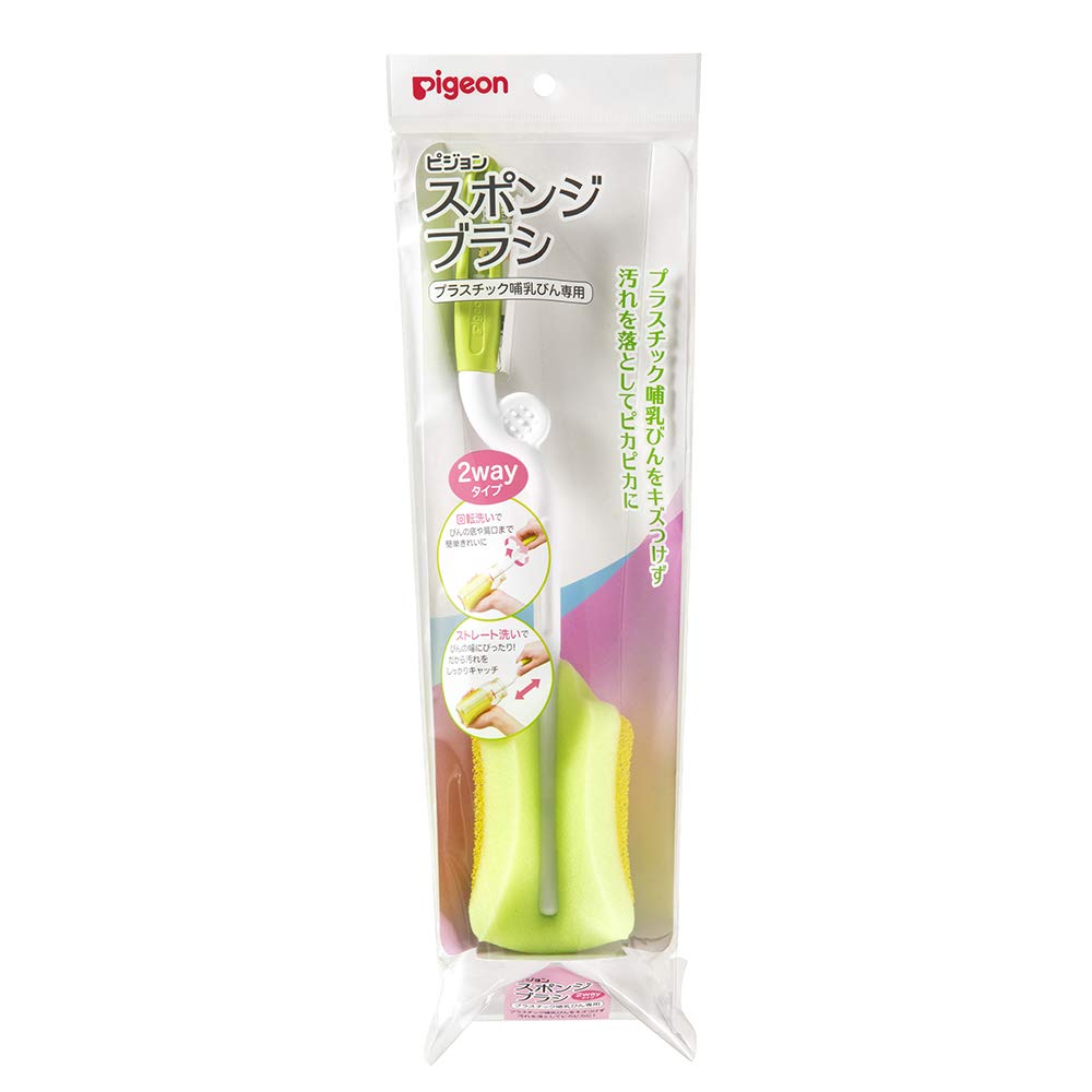 

Pigeon Sponge Brush 2WAY Тип Пластиковые детские бутылочки Только
