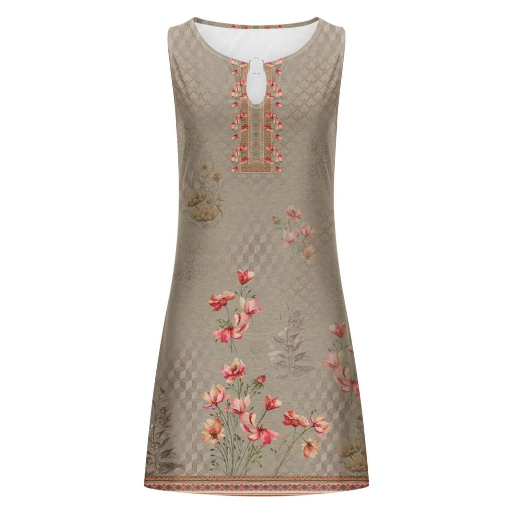 Women's Casual Long Summer Sun Dresses 2023 Long Sleeve V-Neck Flowy A Line Pleated Maxi Cocktail Dress