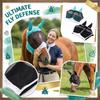 Horse Fly Mask With  Closure — Mosquito, Insect, And Fly  — Horse Head Cover & Fly  — Equestrian Supplies