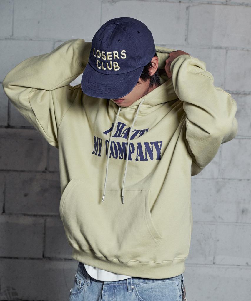 Lujeoseukeulleob Washed Logo Cap Navy