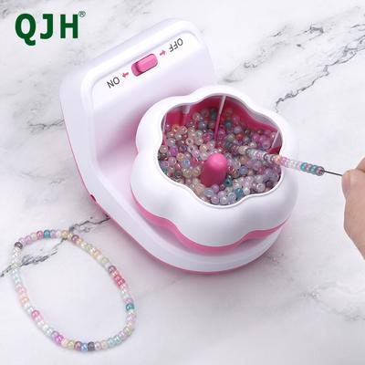 1 Stück Elektrische Perlenmaschine, Multifunktionale Tonperlen-Schleuder, DIY Handwerk Perlen Schüssel Werkzeuge zur Herstellung von Kreativem Schmuck