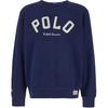 Polo Logo Letter Print Crew Neck Long Sleeve Sweatshirt Men Sweatshirt Blue 710952041-001