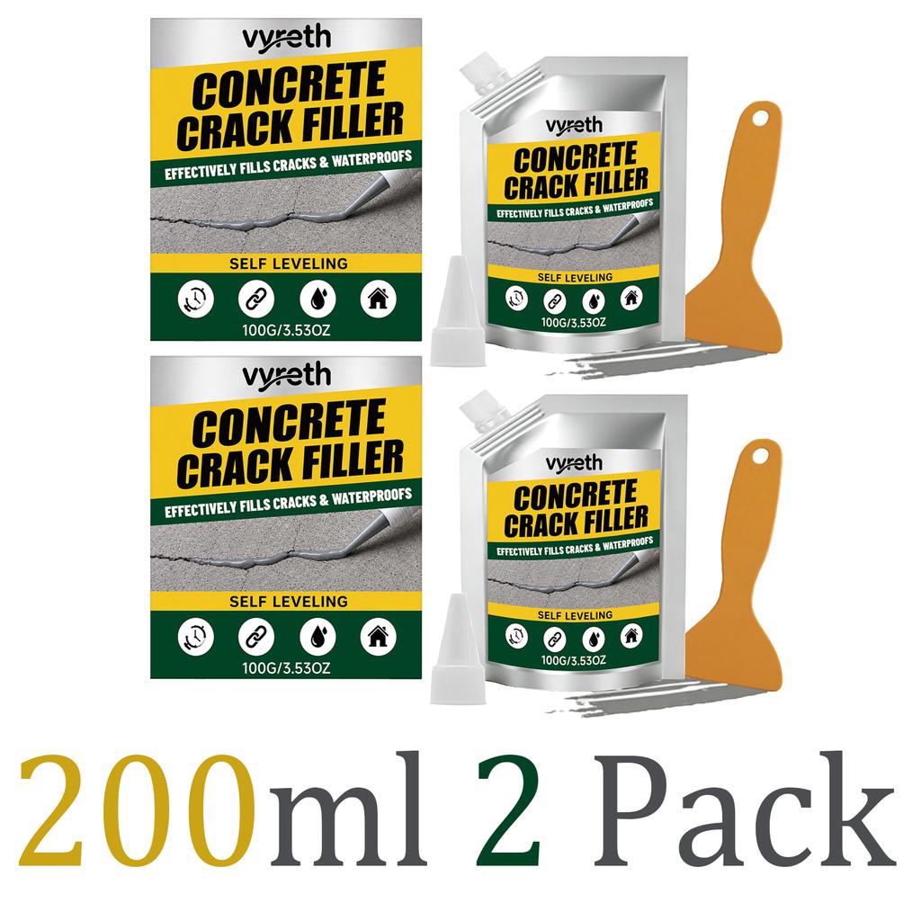 Multi Purpose Waterproof Sealant Crack Filler Concrete Wall Floor Furniture Gap Repair Putty DIY Kit 100g Home Renovation