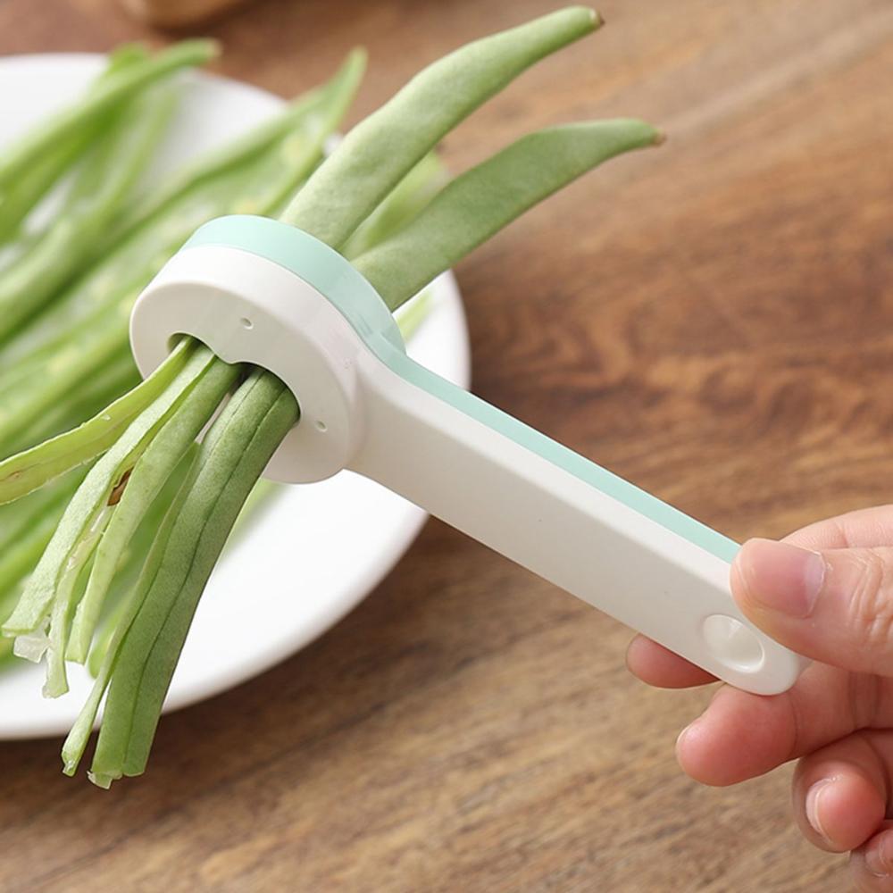 Remover Stainless Steel Peeler Long Bean Shredder Stringer Green Bean Slicer French Bean Cutter
