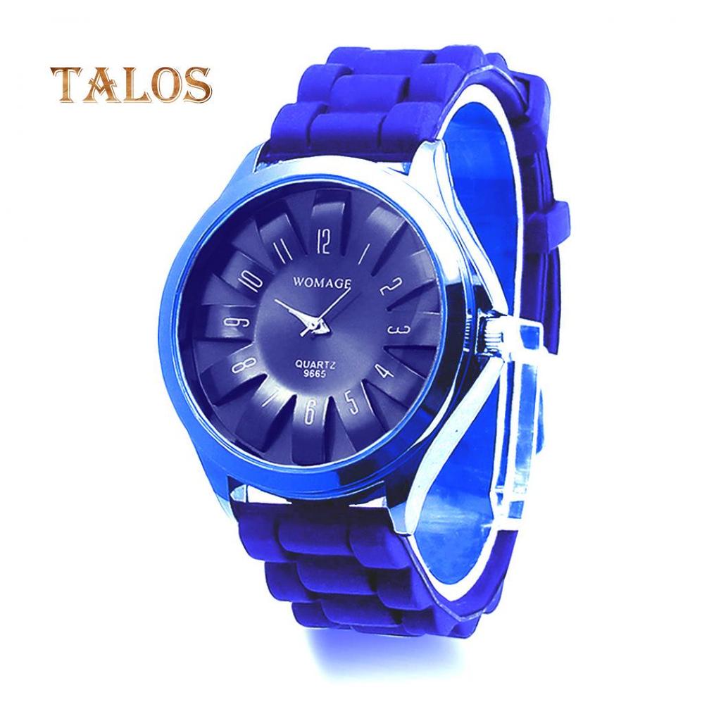 Bandă din silicon cu jeleu, cadran cu flori, ceas sport, bărbați, femei, cuarț, accesorii pentru bibelouri