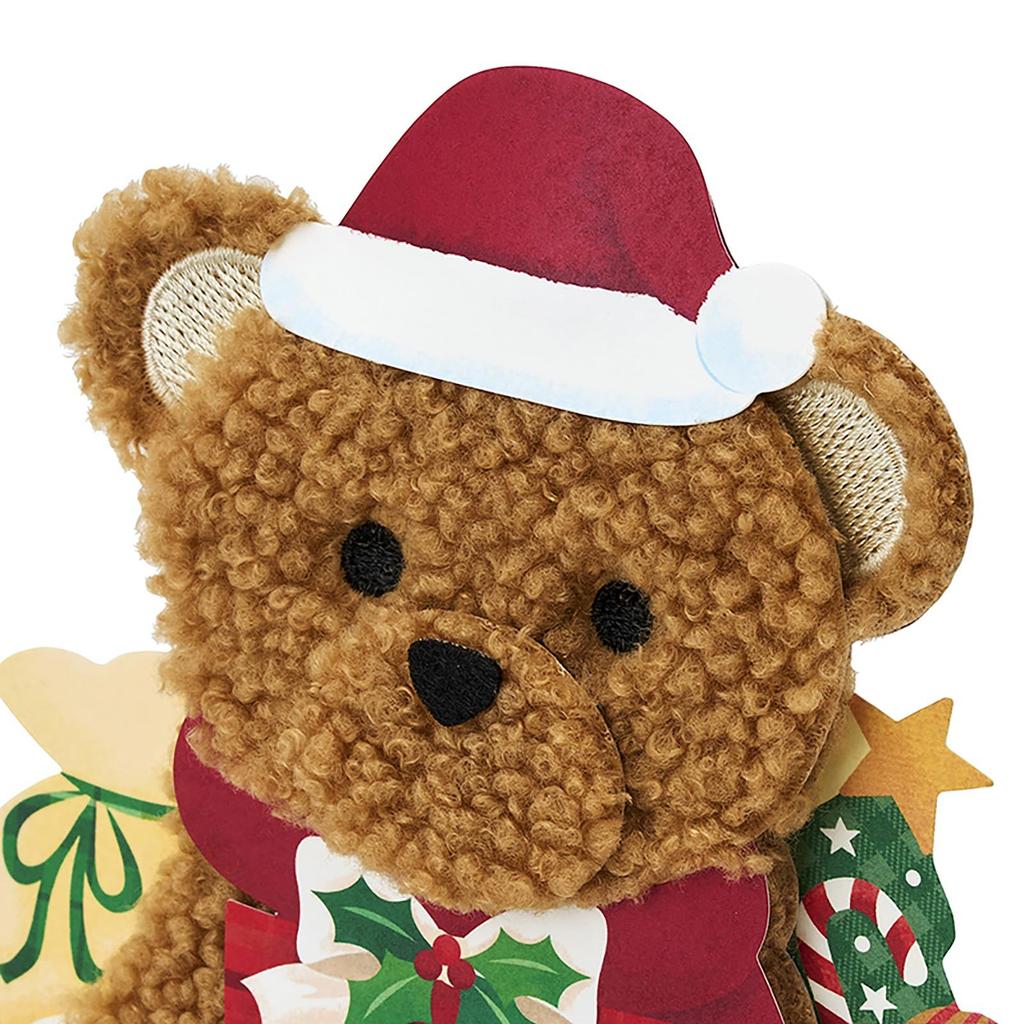 Sanrio Christmas Message Christmas Lights Fluffy Teddy JXPM 244201 Card, Card, & Melodies, Bear, 12-5,