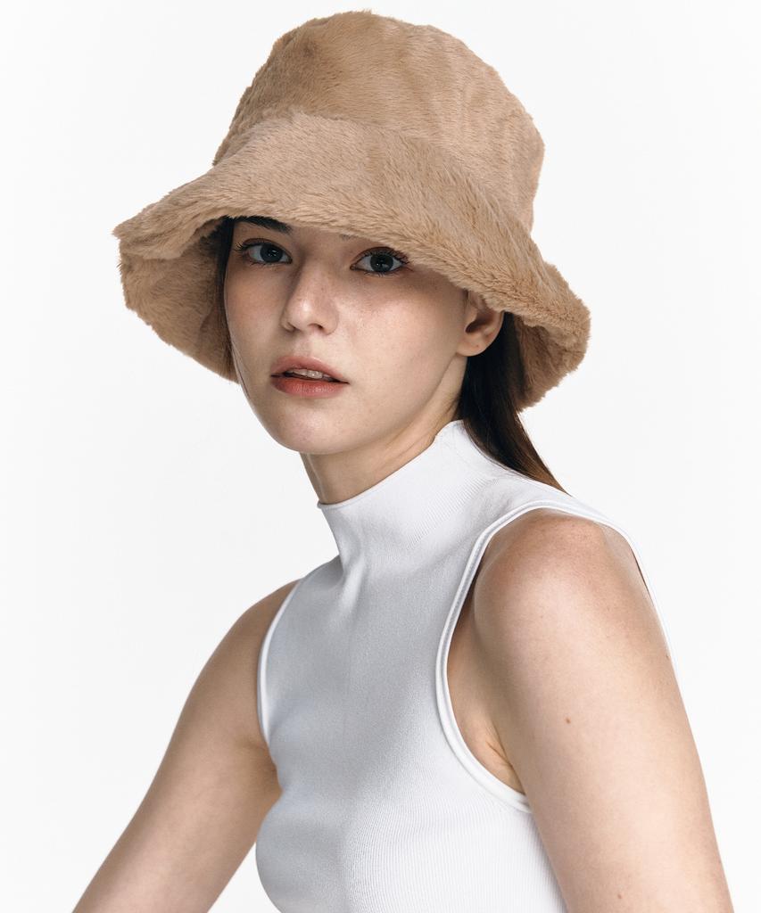 Beulaiteun Bucket Hat Teddy Beige
