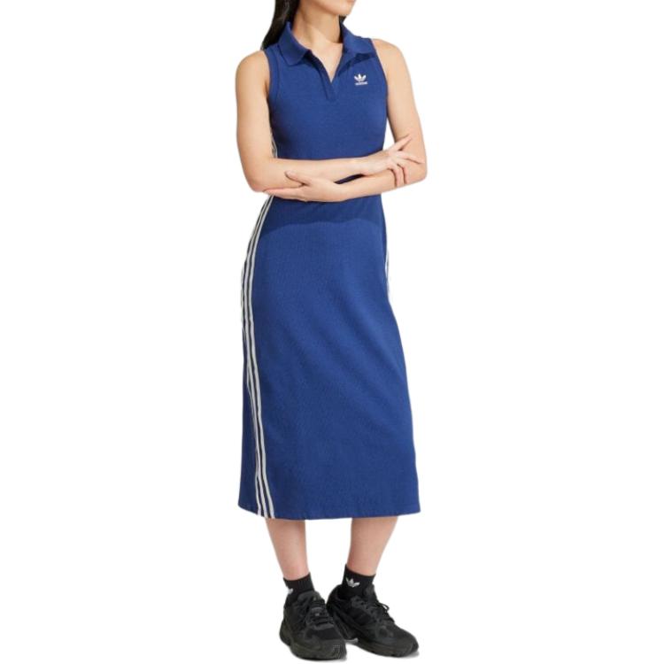 adidas Originals Sportlife Sleeveless Dress Women's Blue IR6126
