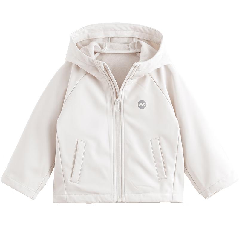 MARC&JANIE Unisex Kids Hooded Softshell Jacket 130