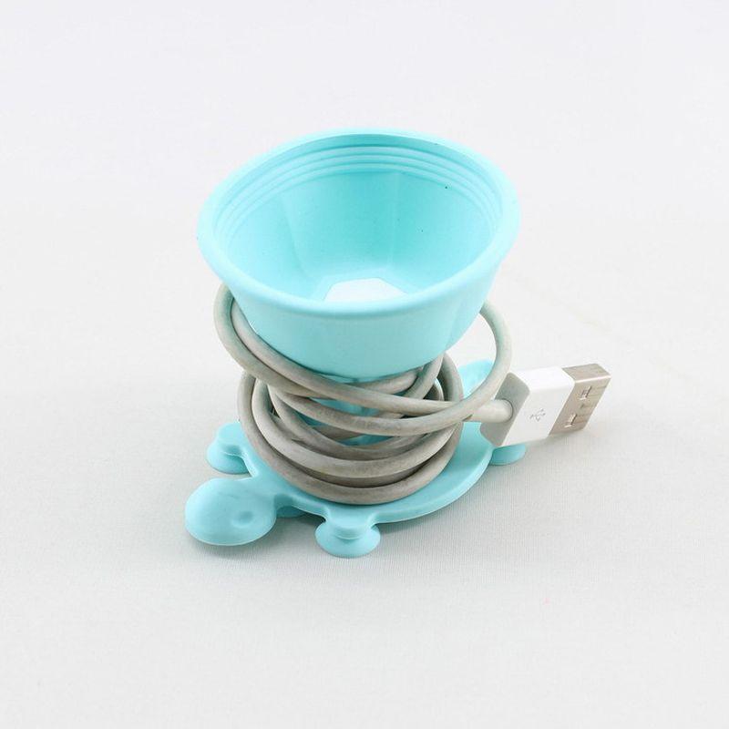 Niedlicher Schildkröten-Silikagel-Kabelhalter für Kopfhörer mit Premium-Qualität und zeitlosem Design